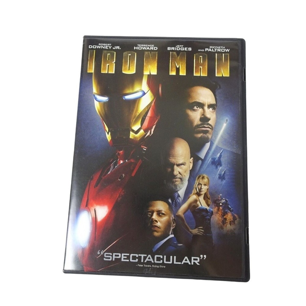 🍿 IRON MAN DVD 2008 Very Good